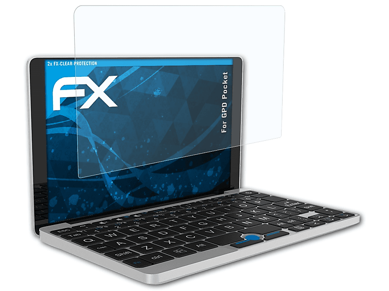 GPD Displayschutz(für Pocket) FX-Clear ATFOLIX 2x
