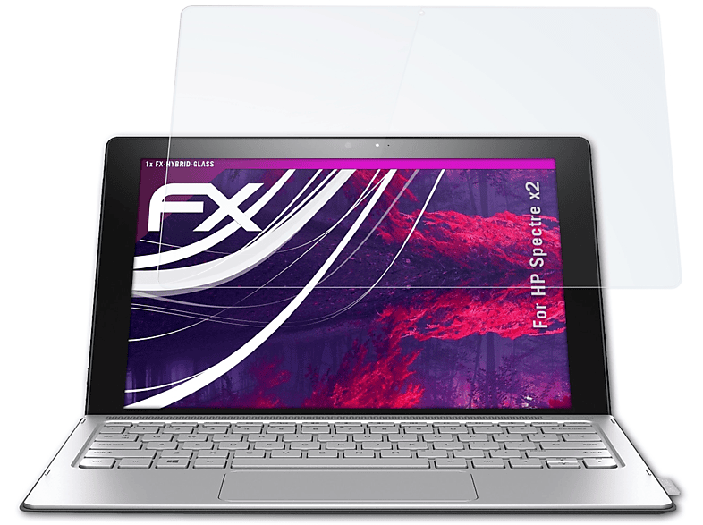 Schutzglas(für ATFOLIX HP Spectre FX-Hybrid-Glass x2)