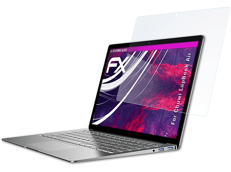 ATFOLIX FX-Hybrid-Glass Schutzglas(für Chuwi LapBook Air)