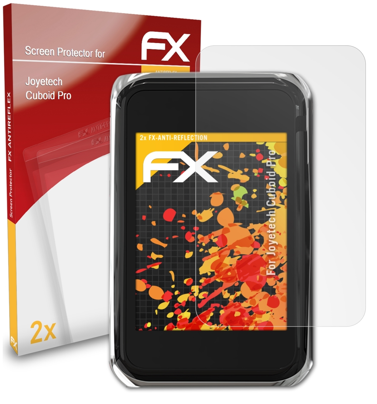 ATFOLIX 2x FX-Antireflex Displayschutz(für Joyetech Pro) Cuboid