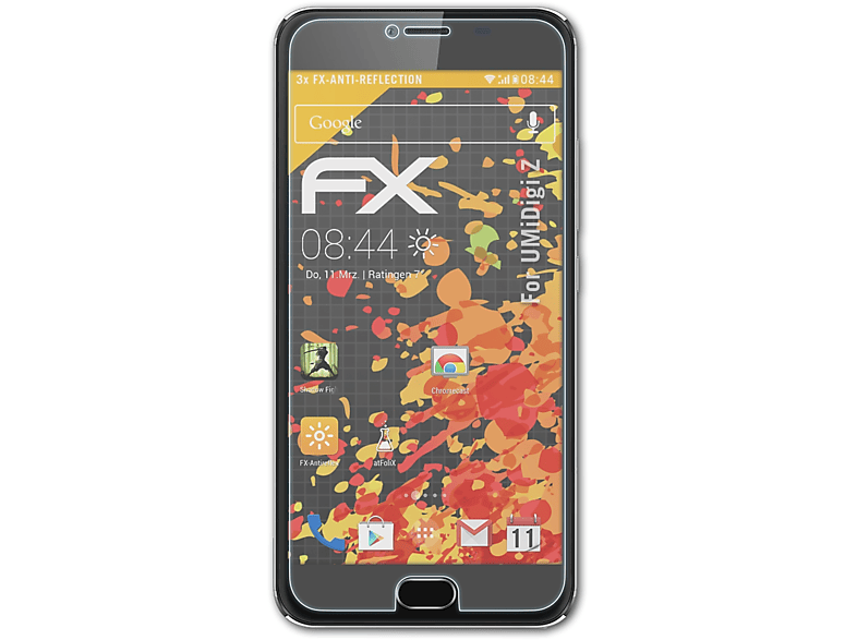 ATFOLIX 3x FX-Antireflex Displayschutz(für UMiDigi Z)