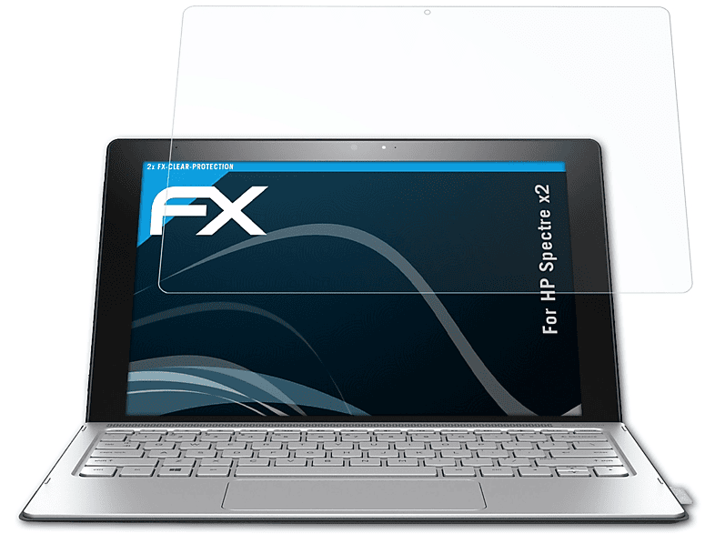 ATFOLIX 2x FX-Clear Displayschutz(für HP Spectre x2)