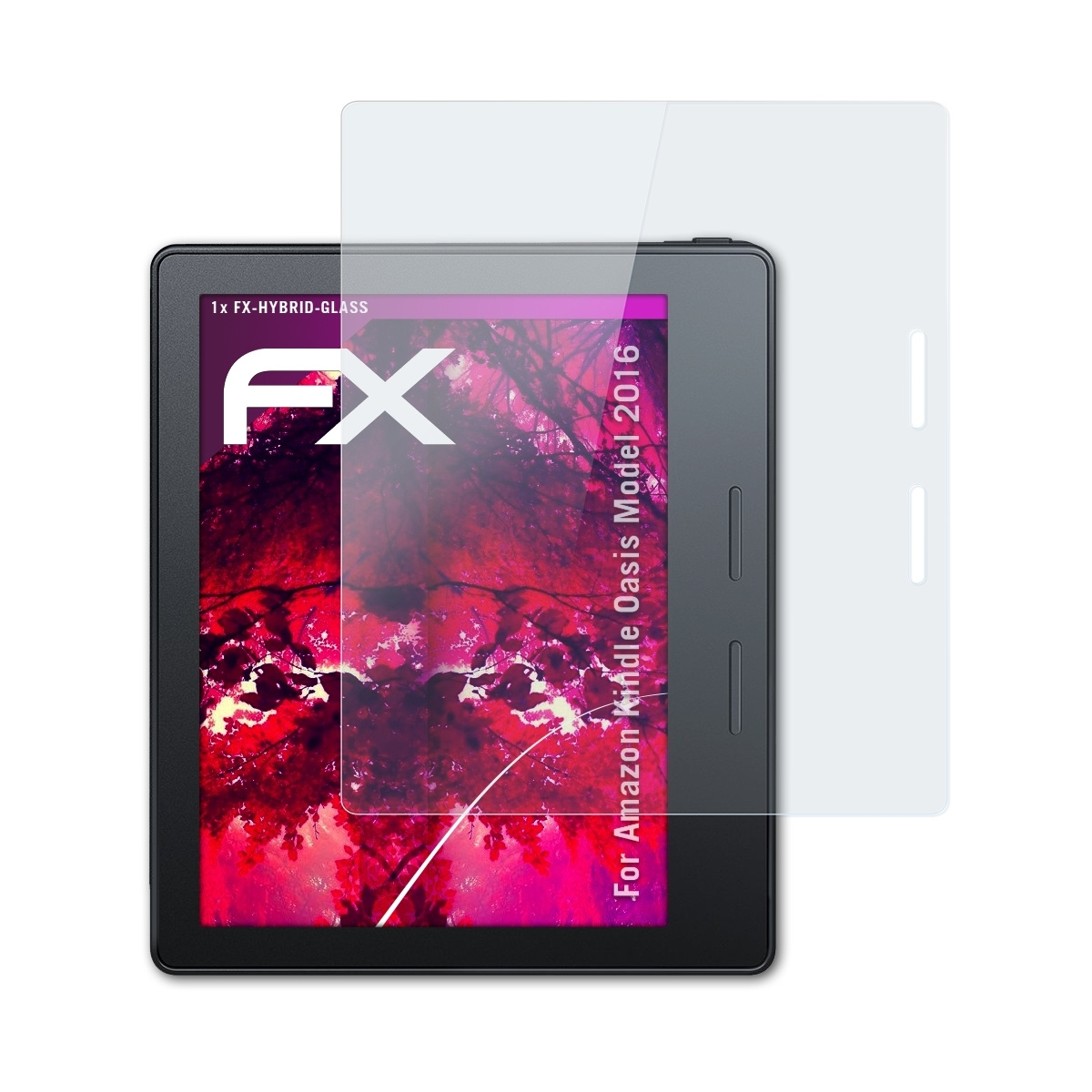 ATFOLIX FX-Hybrid-Glass Amazon Schutzglas(für Oasis Kindle 2016)) (Model