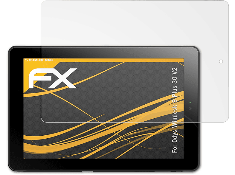 ATFOLIX FX-Antireflex Odys 3G 2x 9 Displayschutz(für Plus V2) Windesk
