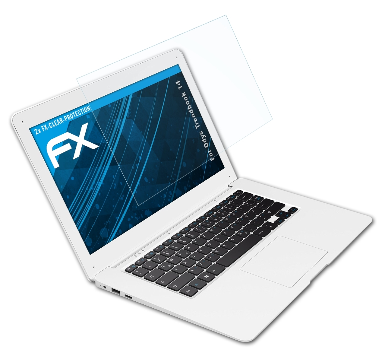 Displayschutz(für FX-Clear 2x 14) ATFOLIX Trendbook Odys