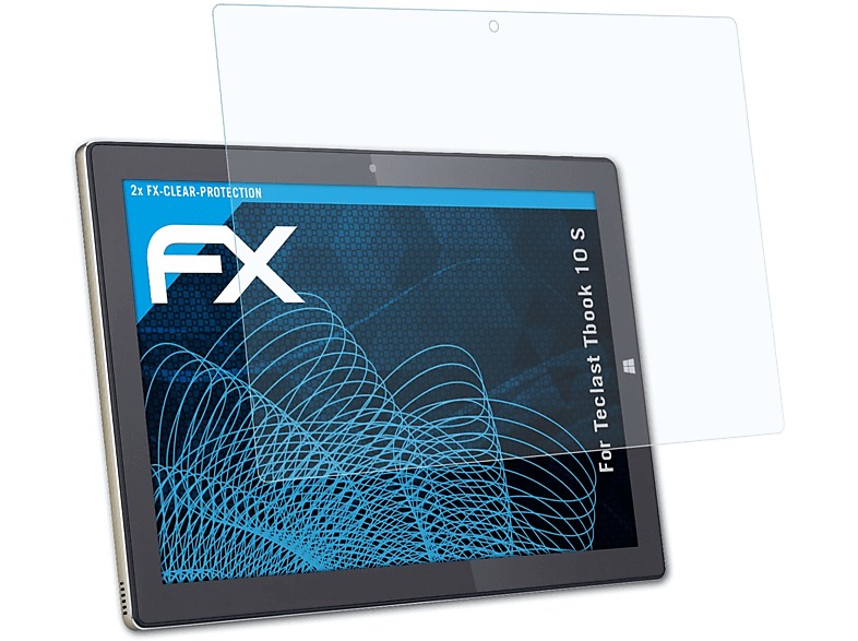 ATFOLIX 2x Teclast FX-Clear S) Displayschutz(für 10 Tbook