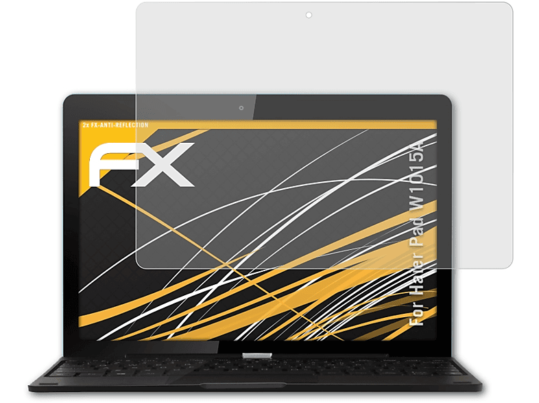 ATFOLIX 2x FX-Antireflex Displayschutz(für Haier Pad W1015A)