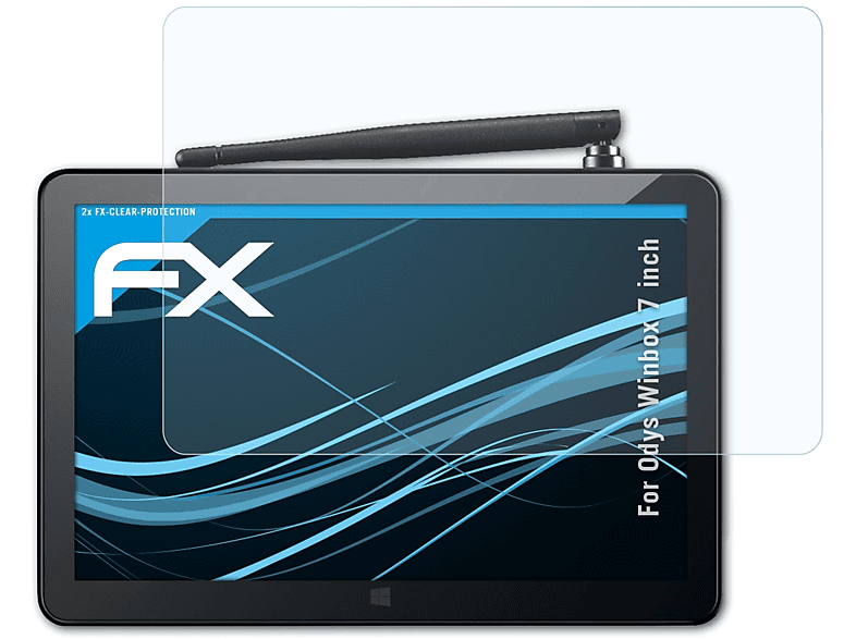 ATFOLIX 2x FX-Clear Displayschutz(für Odys inch)) (7 Winbox