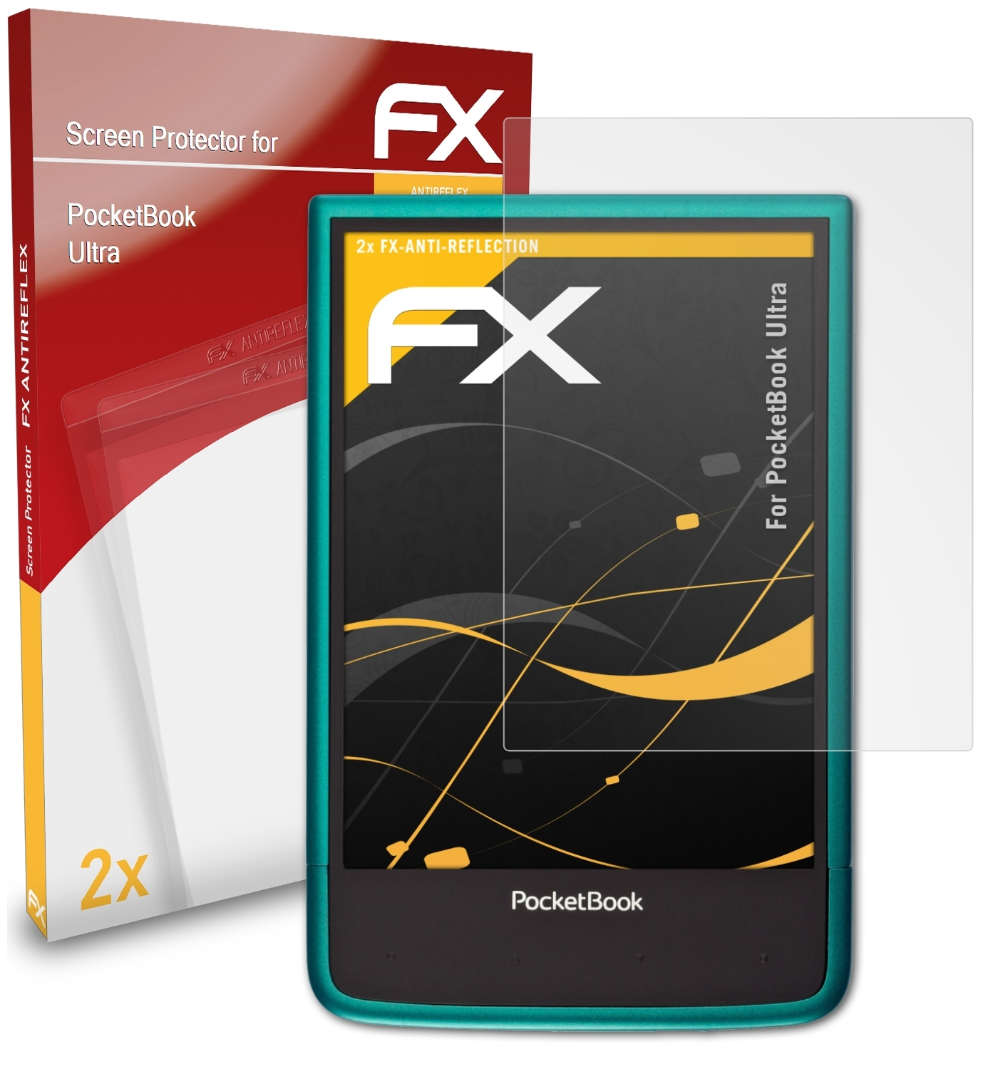 FX-Antireflex 2x Displayschutz(für PocketBook Ultra) ATFOLIX