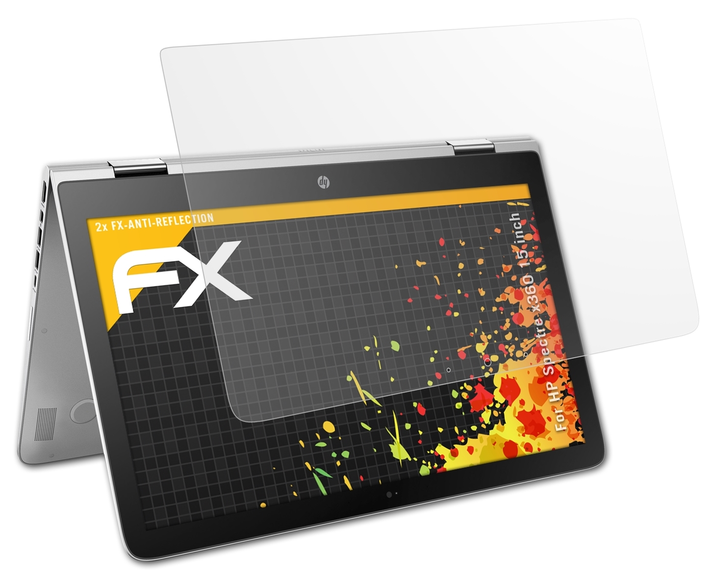 ATFOLIX 2x FX-Antireflex Displayschutz(für HP (15 inch)) Spectre x360