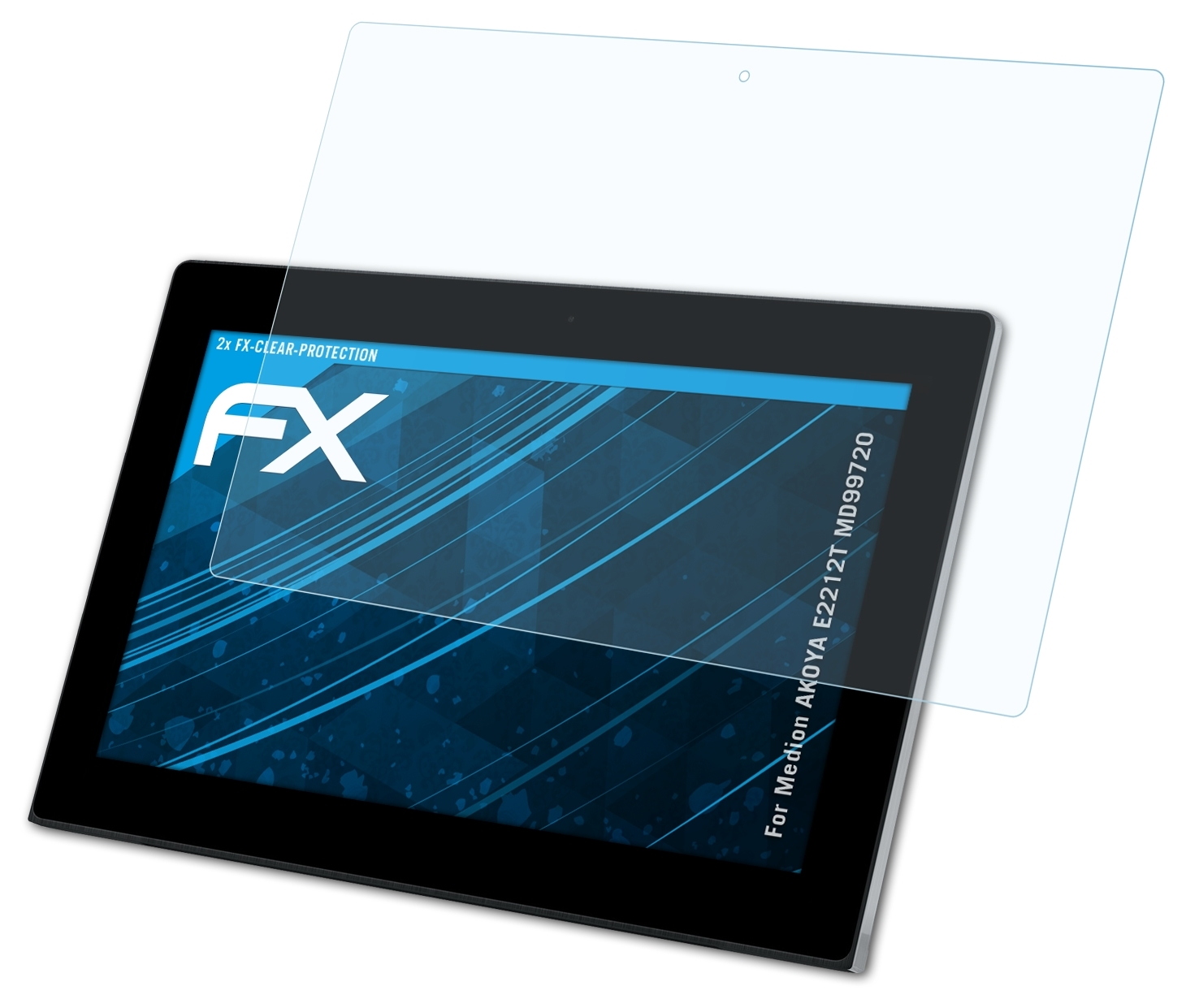 AKOYA FX-Clear 2x ATFOLIX (MD99720)) Medion E2212T Displayschutz(für