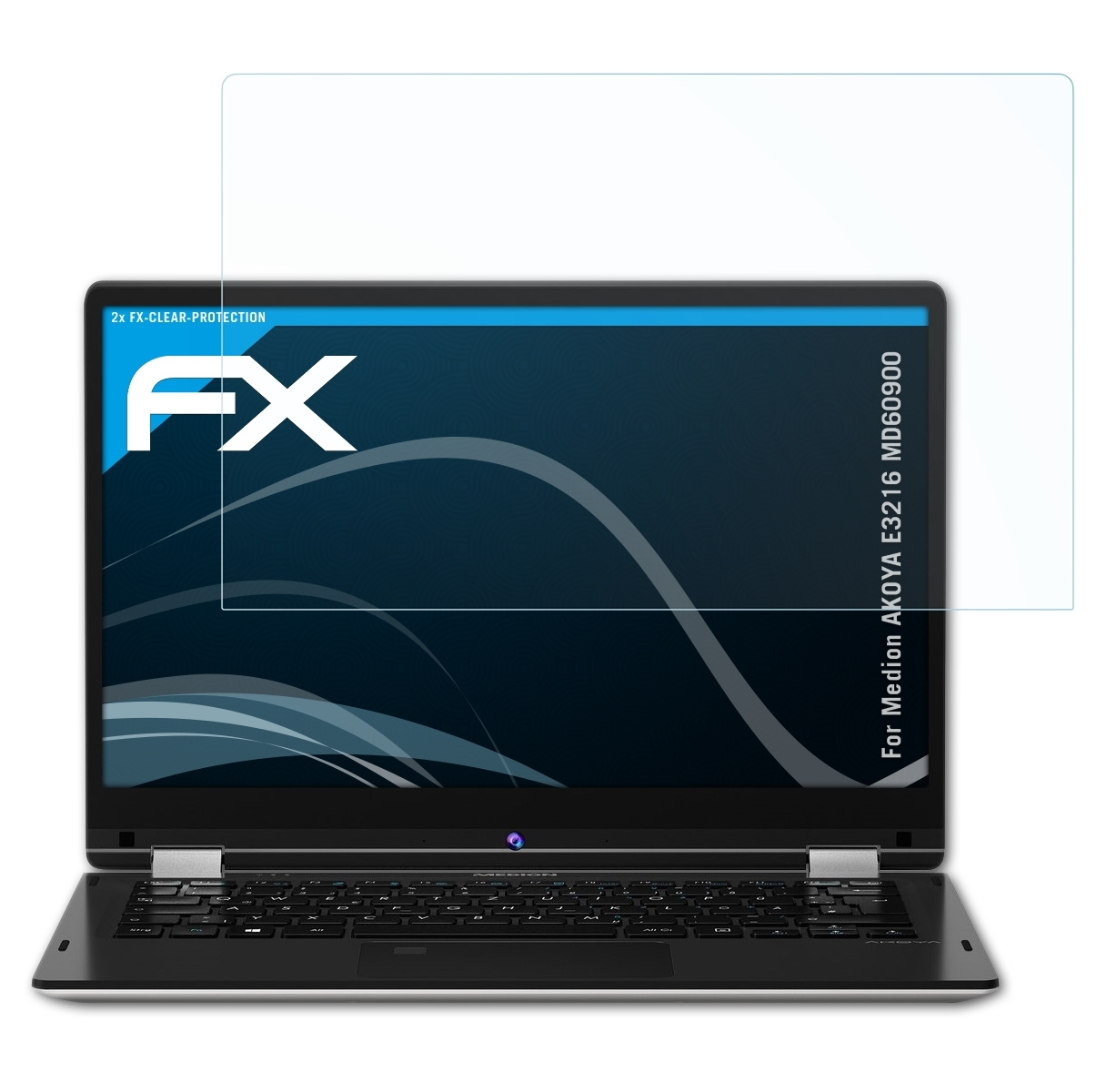 FX-Clear Medion E3216 ATFOLIX AKOYA (MD60900)) 2x Displayschutz(für