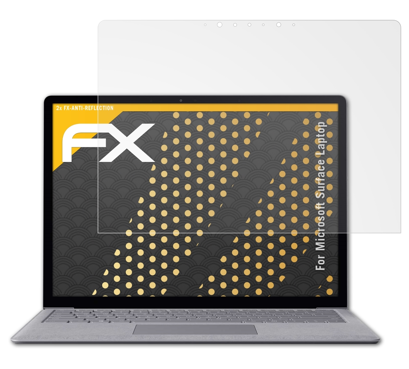 FX-Antireflex Microsoft 2x Surface Laptop) ATFOLIX Displayschutz(für