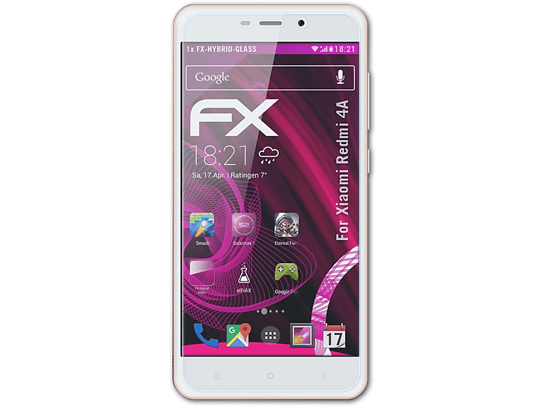 Xiaomi Schutzglas(für 4A) Redmi FX-Hybrid-Glass ATFOLIX