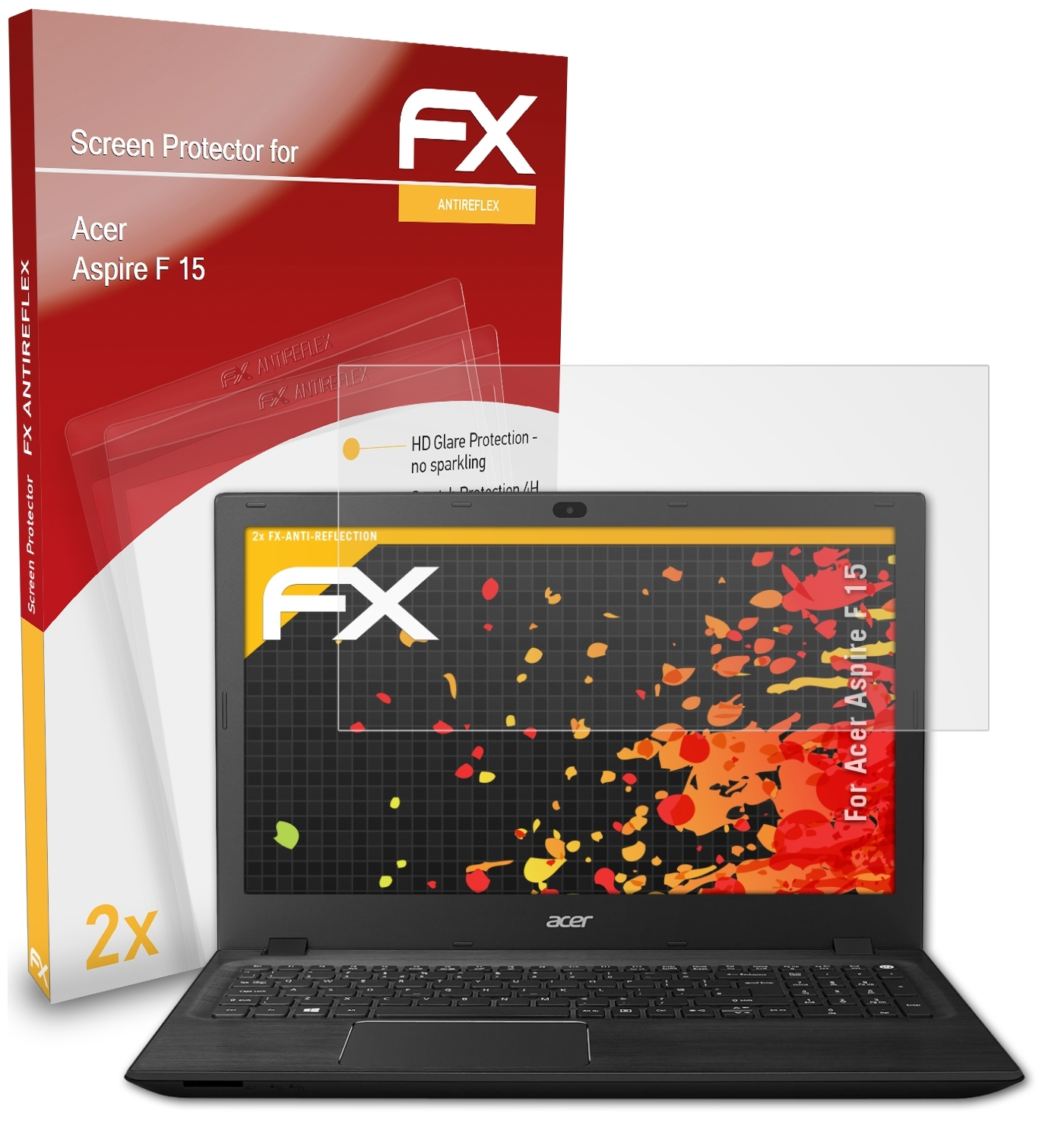 Acer FX-Antireflex F 2x Displayschutz(für 15) Aspire ATFOLIX