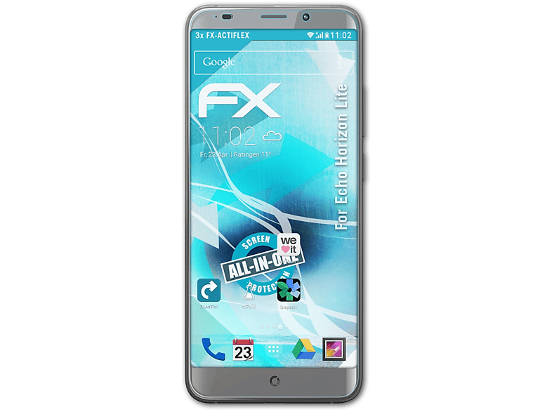 FX-ActiFleX Echo Displayschutz(für Lite) Horizon 3x ATFOLIX