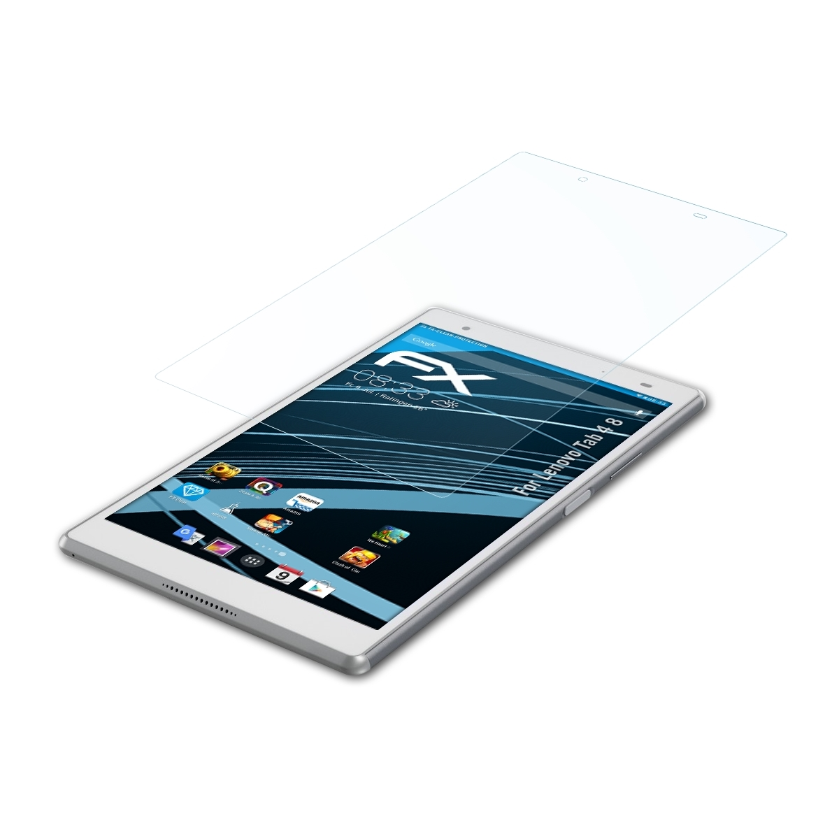 Lenovo Tab 4 Displayschutz(für 8) ATFOLIX 2x FX-Clear