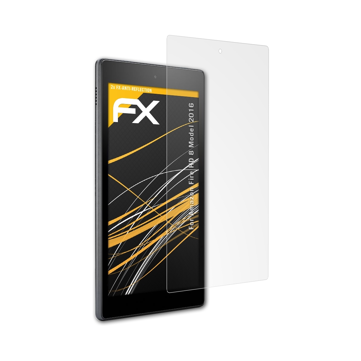 Amazon HD Fire ATFOLIX (Model Displayschutz(für FX-Antireflex 2016)) 2x 8