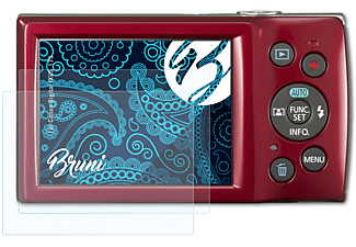 BRUNI 2x glasklare Displayschutz(für Canon Digital IXUS 175)