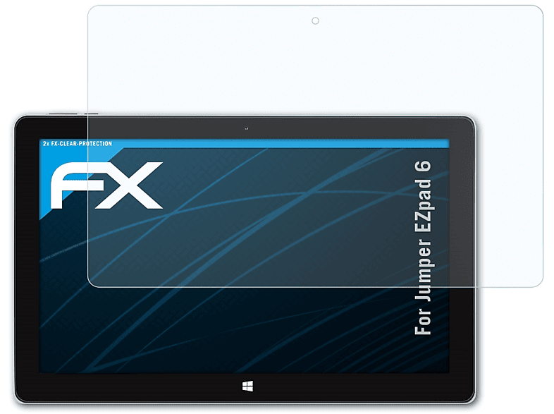 ATFOLIX 2x FX-Clear Displayschutz(für Jumper 6) EZpad
