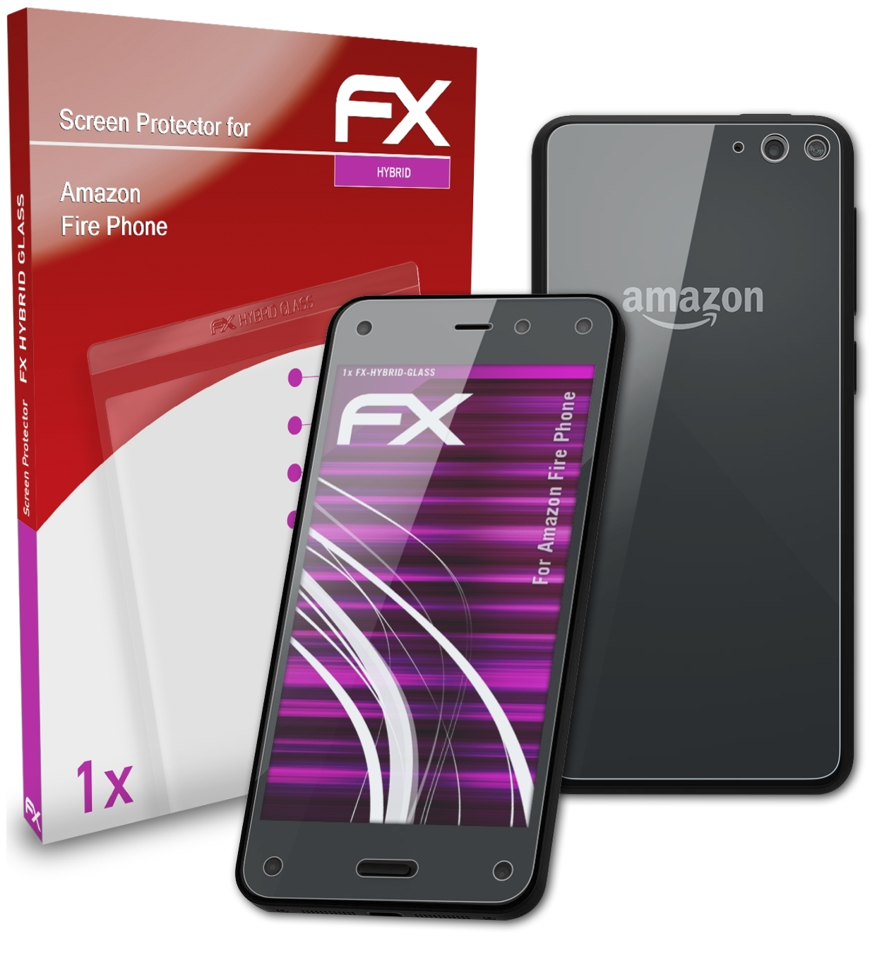 FX-Hybrid-Glass Schutzglas(für Fire Amazon ATFOLIX Phone)
