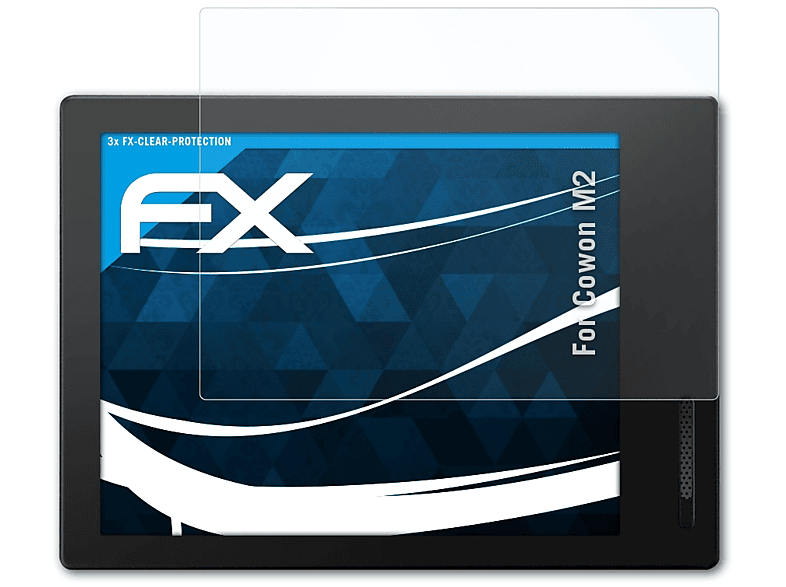 ATFOLIX 3x FX-Clear Displayschutz(für Cowon M2)