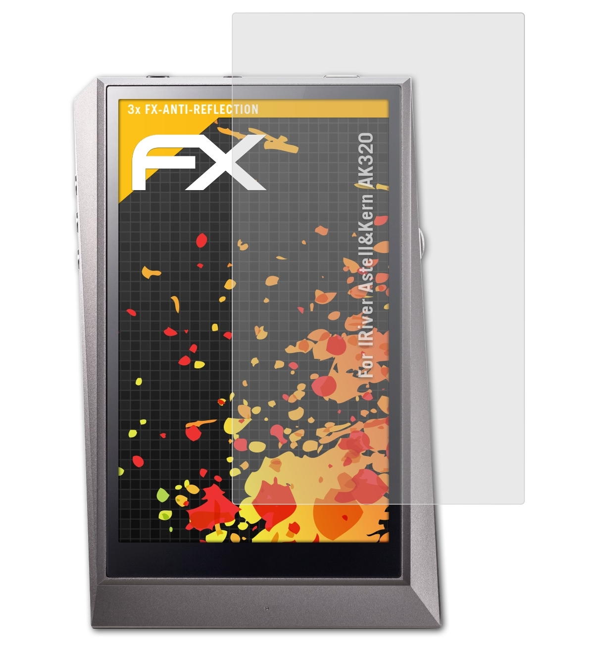 ATFOLIX 3x AK320) Displayschutz(für IRiver FX-Antireflex Astell&Kern