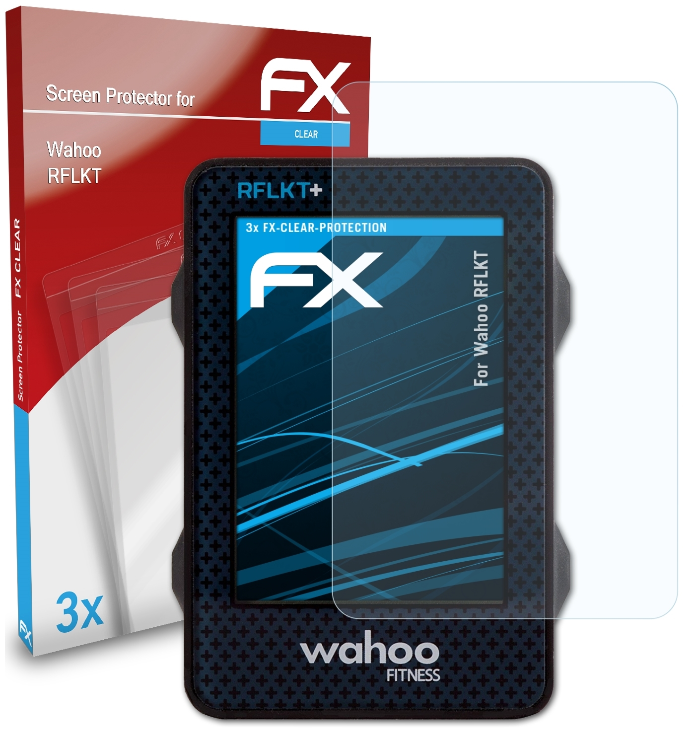 FX-Clear ATFOLIX 3x Displayschutz(für Wahoo RFLKT)