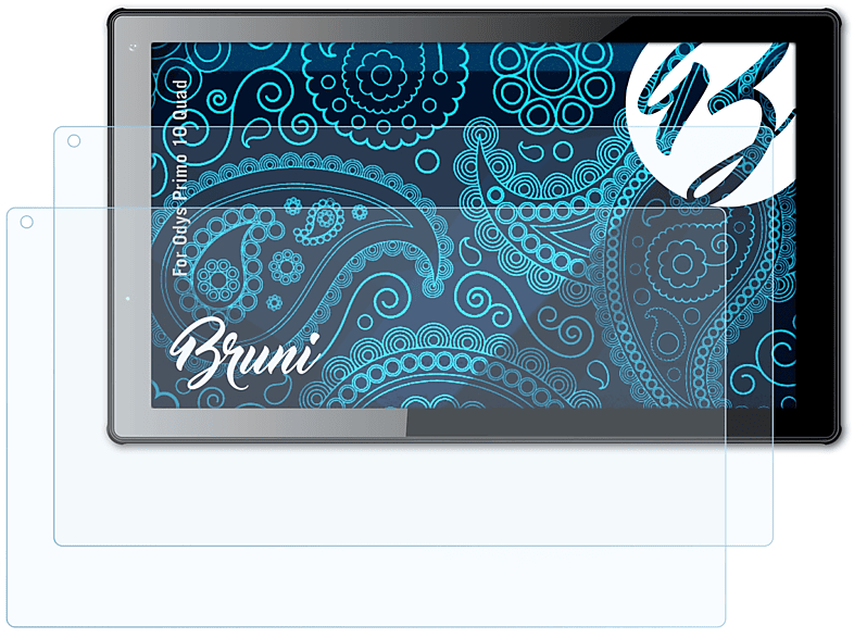 BRUNI Basics-Clear Odys Primo 2x Quad) 10 Schutzfolie(für