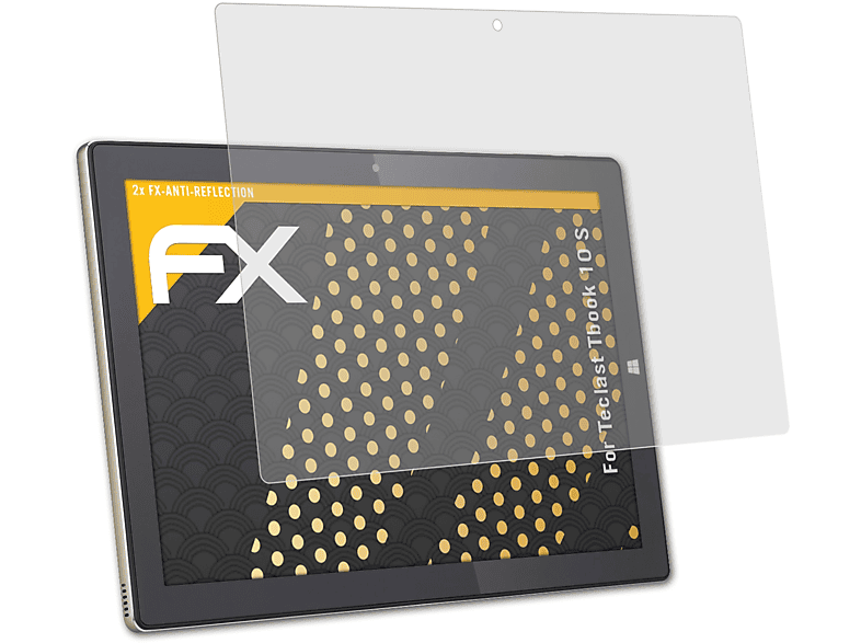Tbook Displayschutz(für Teclast S) ATFOLIX 2x FX-Antireflex 10
