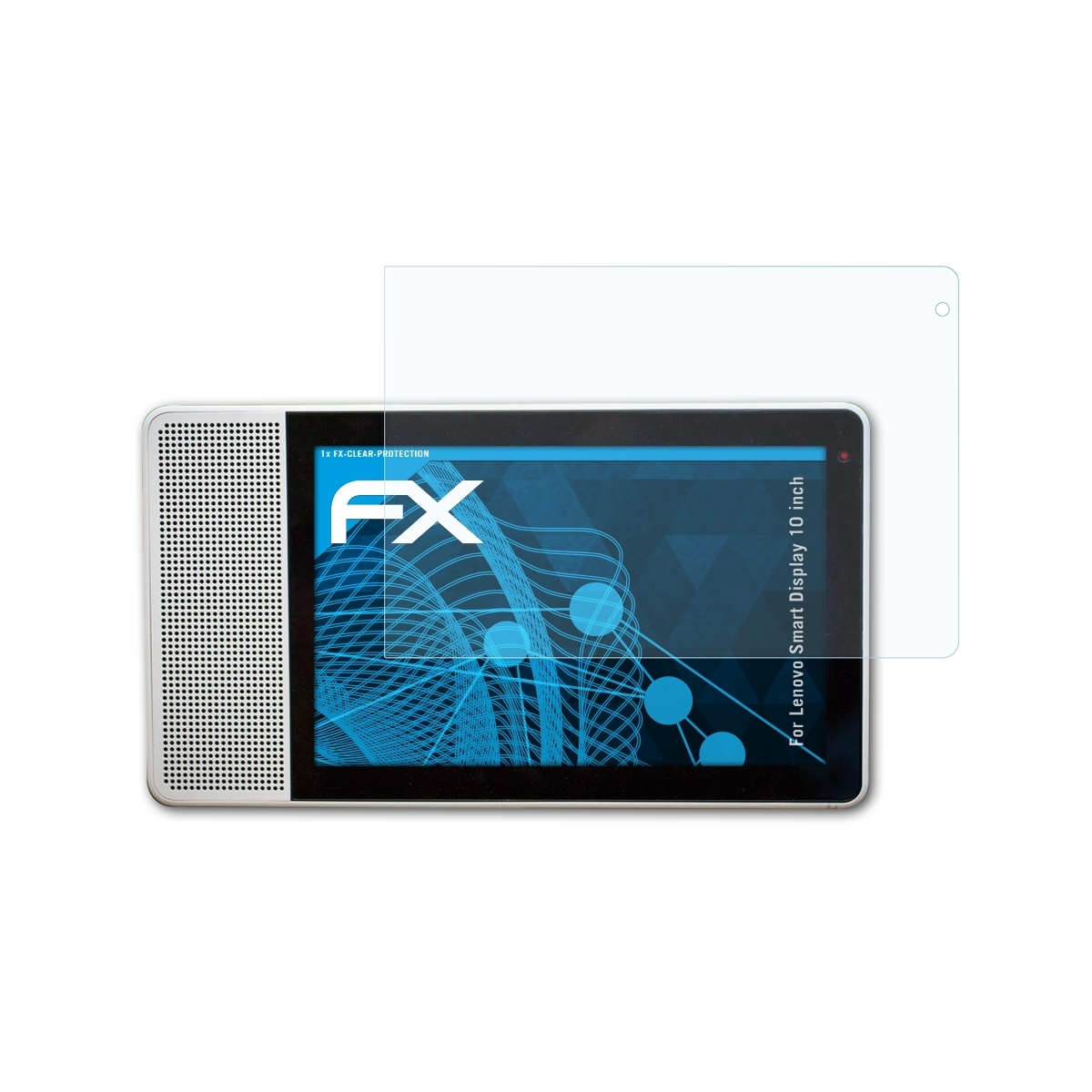 ATFOLIX FX-Clear Displayschutz(für Lenovo inch)) Display (10 Smart