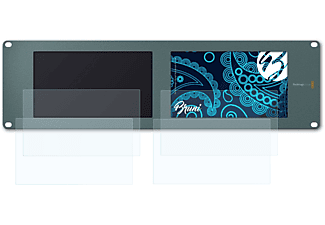 BRUNI 2x glasklare Displayschutz(für Blackmagic Design SmartScope Duo 4K)