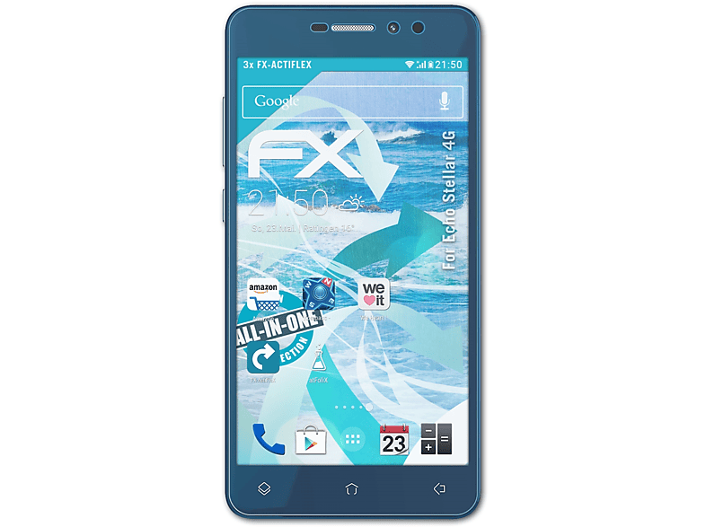 Echo FX-ActiFleX Stellar Displayschutz(für 4G) ATFOLIX 3x