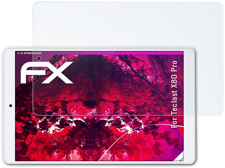 Pro) Teclast FX-Hybrid-Glass X80 Schutzglas(für ATFOLIX