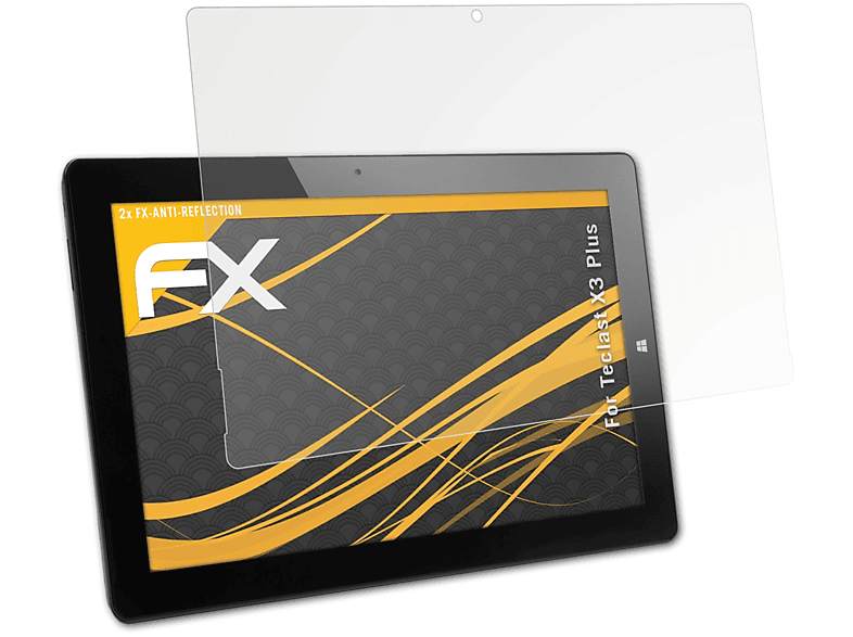 ATFOLIX 2x FX-Antireflex Displayschutz(für Teclast X3 Plus)