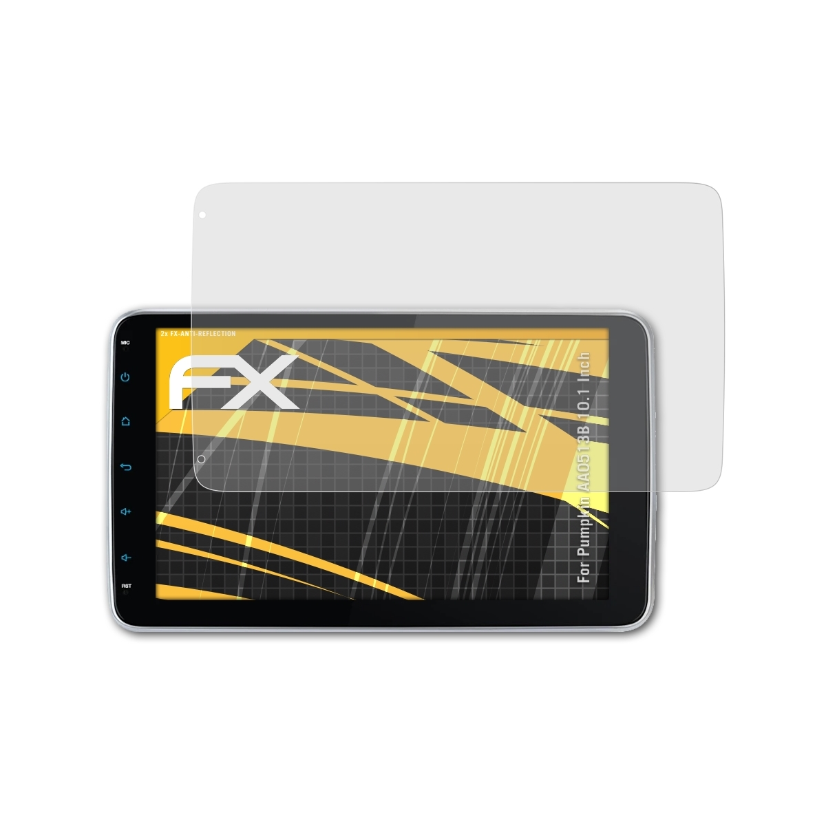 ATFOLIX 2x FX-Antireflex Displayschutz(für Pumpkin AA0513B (10.1 Inch))