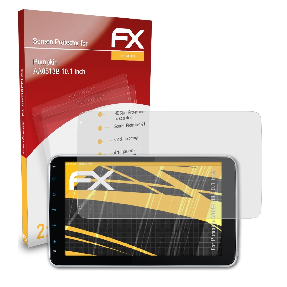 ATFOLIX 2x Inch)) (10.1 Displayschutz(für AA0513B FX-Antireflex Pumpkin