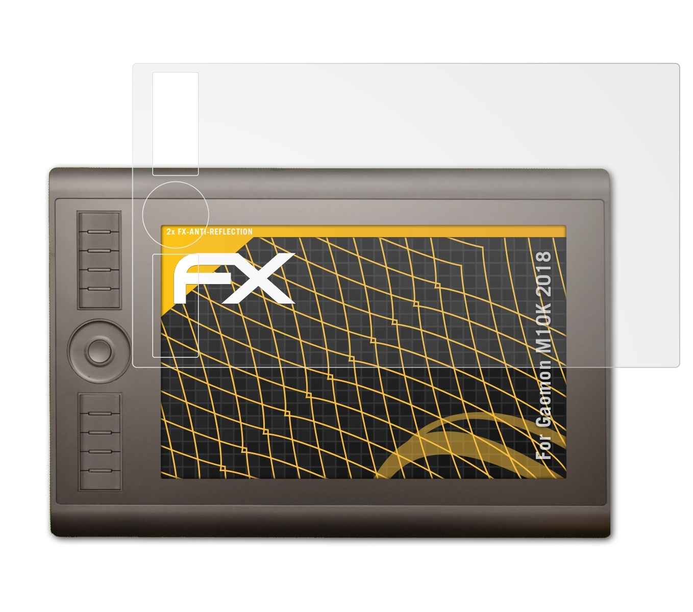 ATFOLIX 2x FX-Antireflex Displayschutz(für M10K 2018) Gaomon