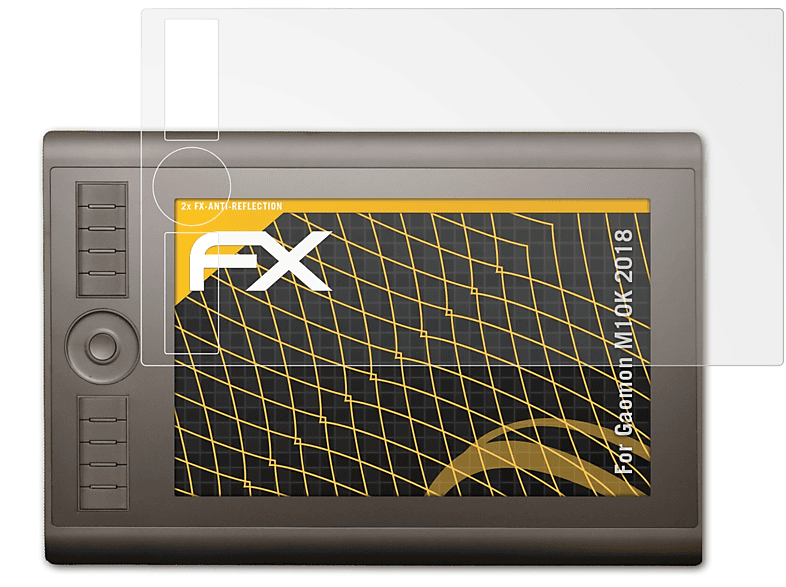 ATFOLIX 2x FX-Antireflex Displayschutz(für Gaomon M10K 2018)