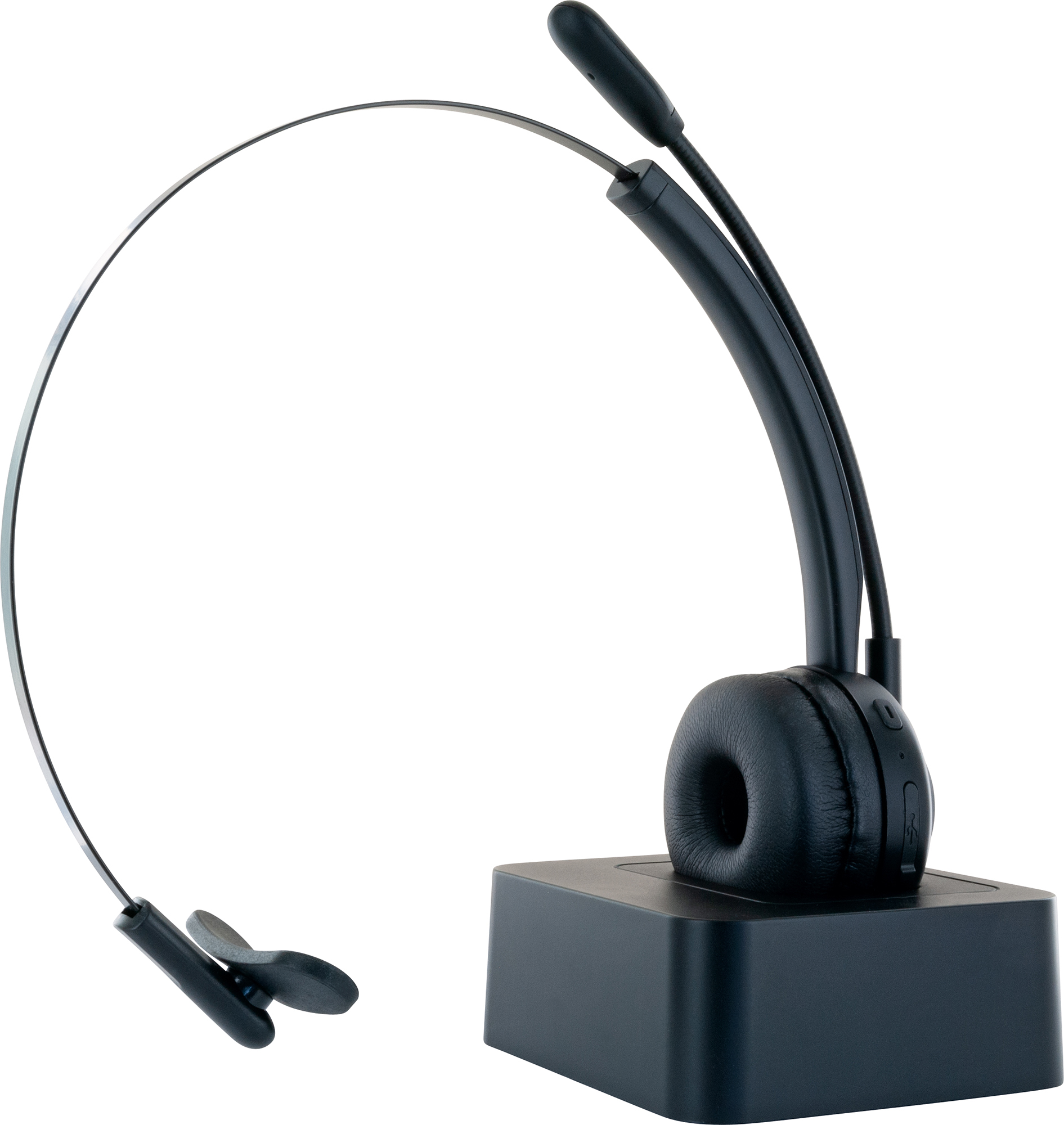 Schwarz SCHWAIGER Bluetooth On-ear Headset -HS50-,
