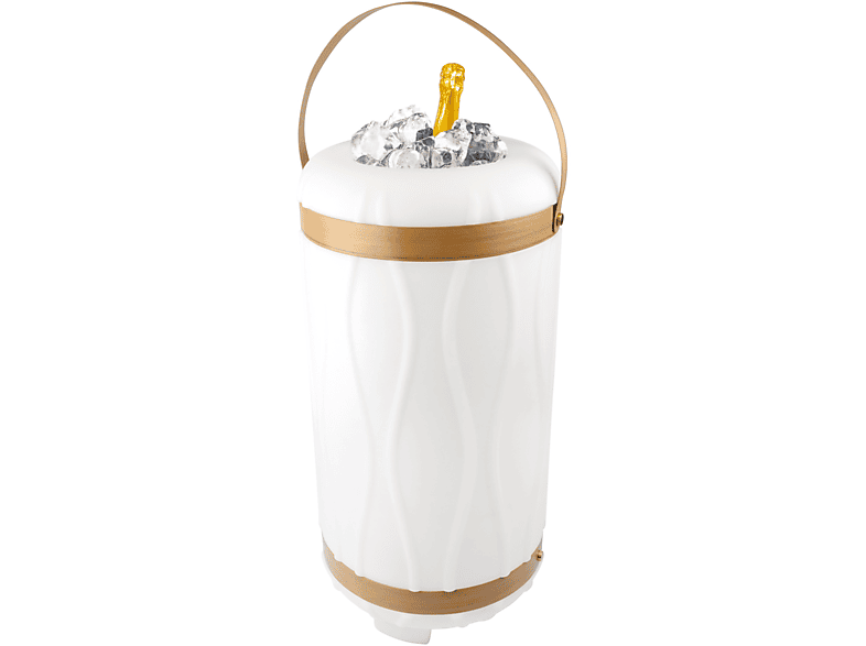 SCHWAIGER -IB3570- Getränkekühler (9 Liter, Weiß)