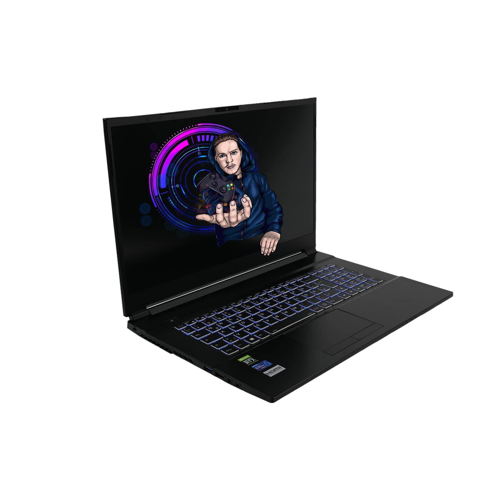 SSD, RTX 16 Zoll Schwarz Mobile, mit DCL24 Intel® GB Notebook Gaming Display, RAM, GH7, i5 Core™ 17,3 1000 Prozessor, GB 3060