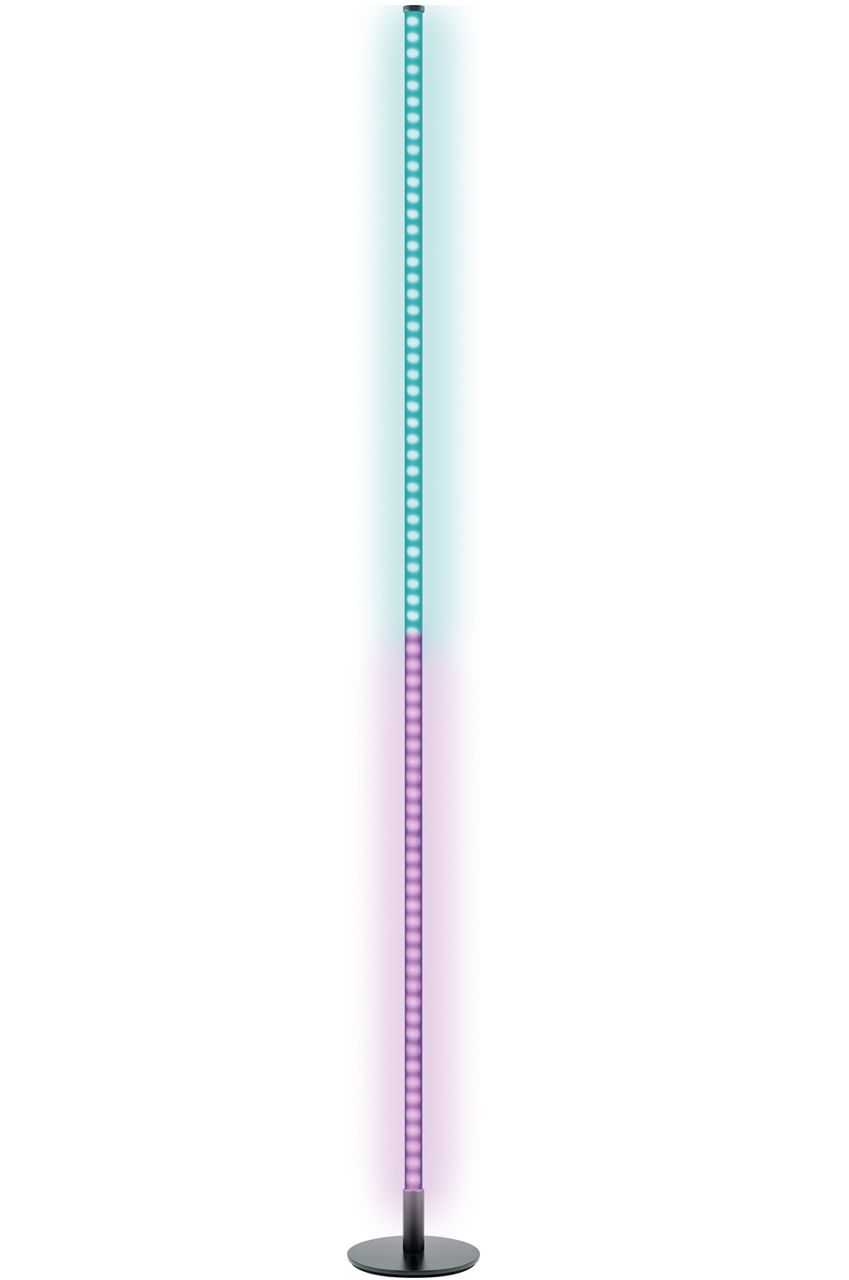 SCHWAIGER -STL358 013- Stehleuchte Farbwechseleffekt, Pink, Grün, Fernbedienung inkl. mit Gelb, Orange, dimmbar, etc. Blau