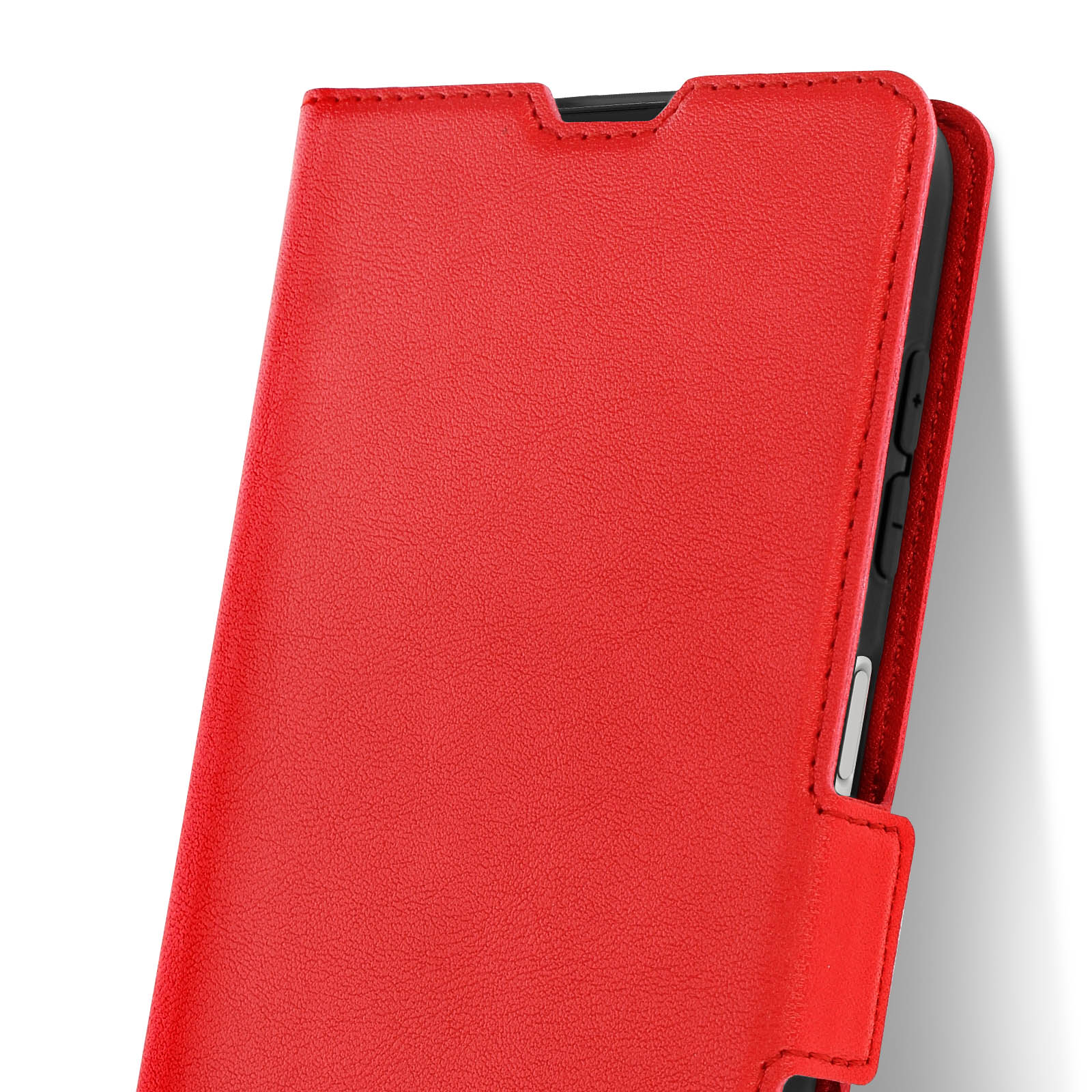 Bookcover, Volt Series, A12, Samsung, Galaxy AVIZAR Rot