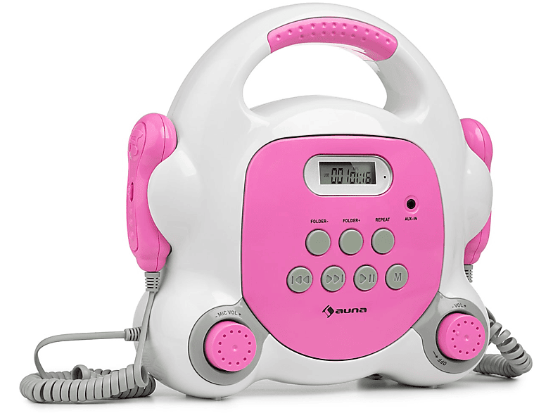AUNA Pocket Rocker BT Pink Karaoke-Anlage