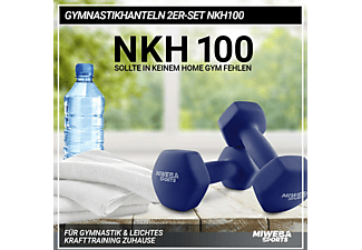 MIWEBA SPORTS  Gymnastikhanteln 2er Set NKH100 Kurzhantel, Königsblau