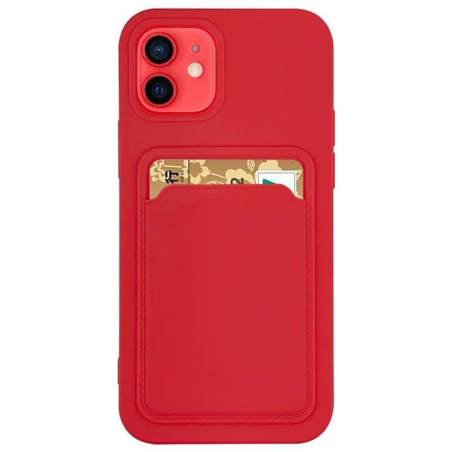Pro, Card Apple, Case, Rot iPhone Backcover, COFI 13