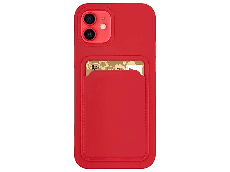 COFI Card Case, Backcover, Xiaomi, Redmi Note 10 Pro, Rot