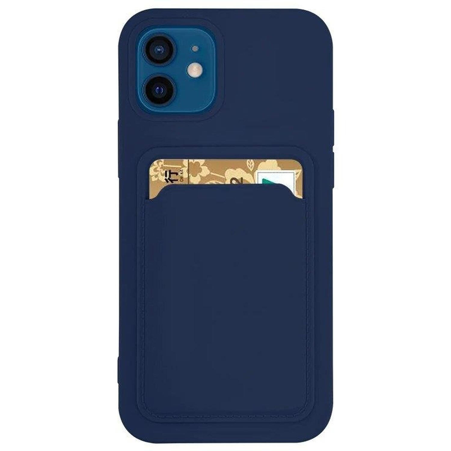 COFI Card Case, Backcover, Galaxy Samsung, A22 Marineblau (A225F), 4G