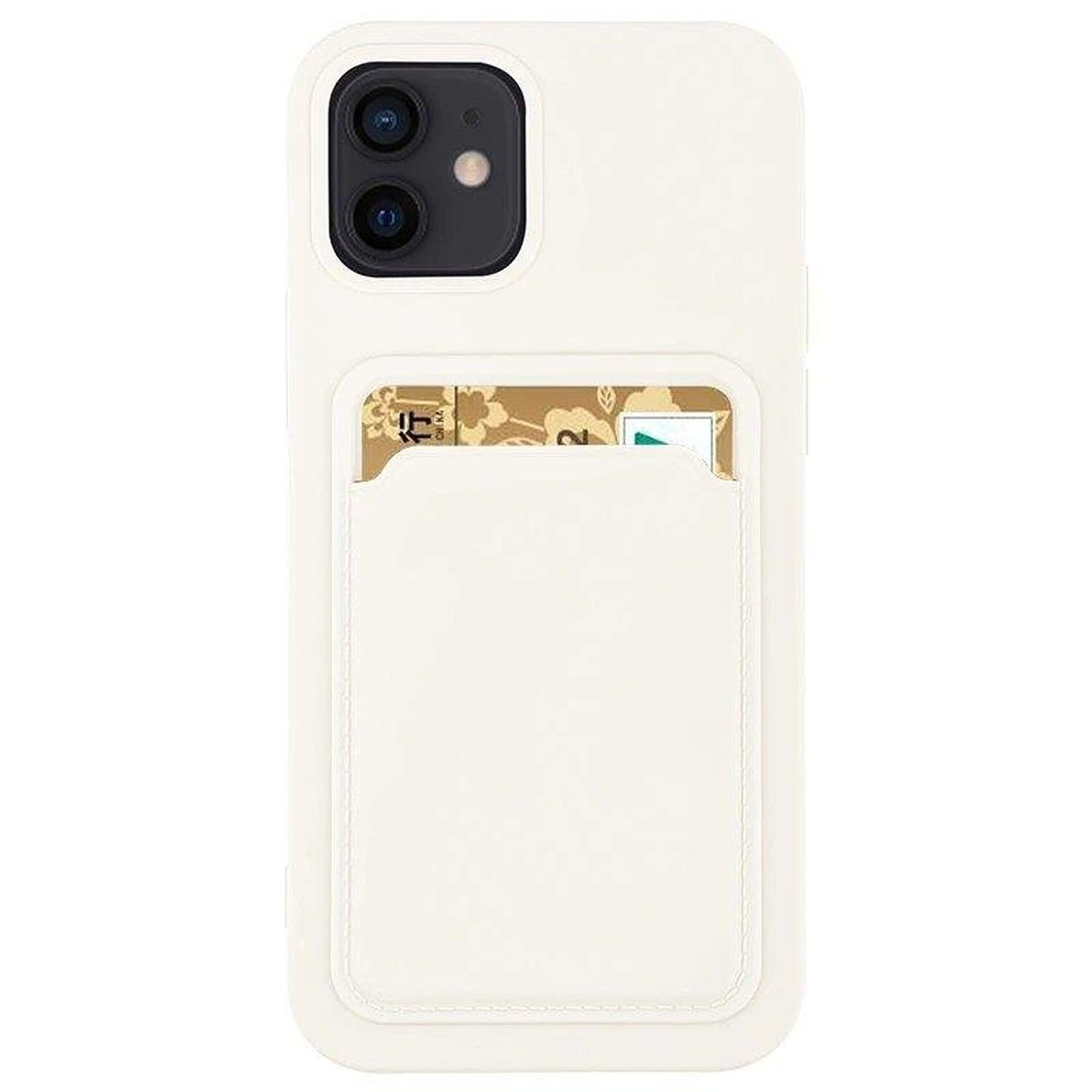 COFI Samsung, Galaxy Backcover, 5G, Case, Card Weiß A13